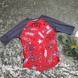 LuLaRoe Firecracker T-Shirt